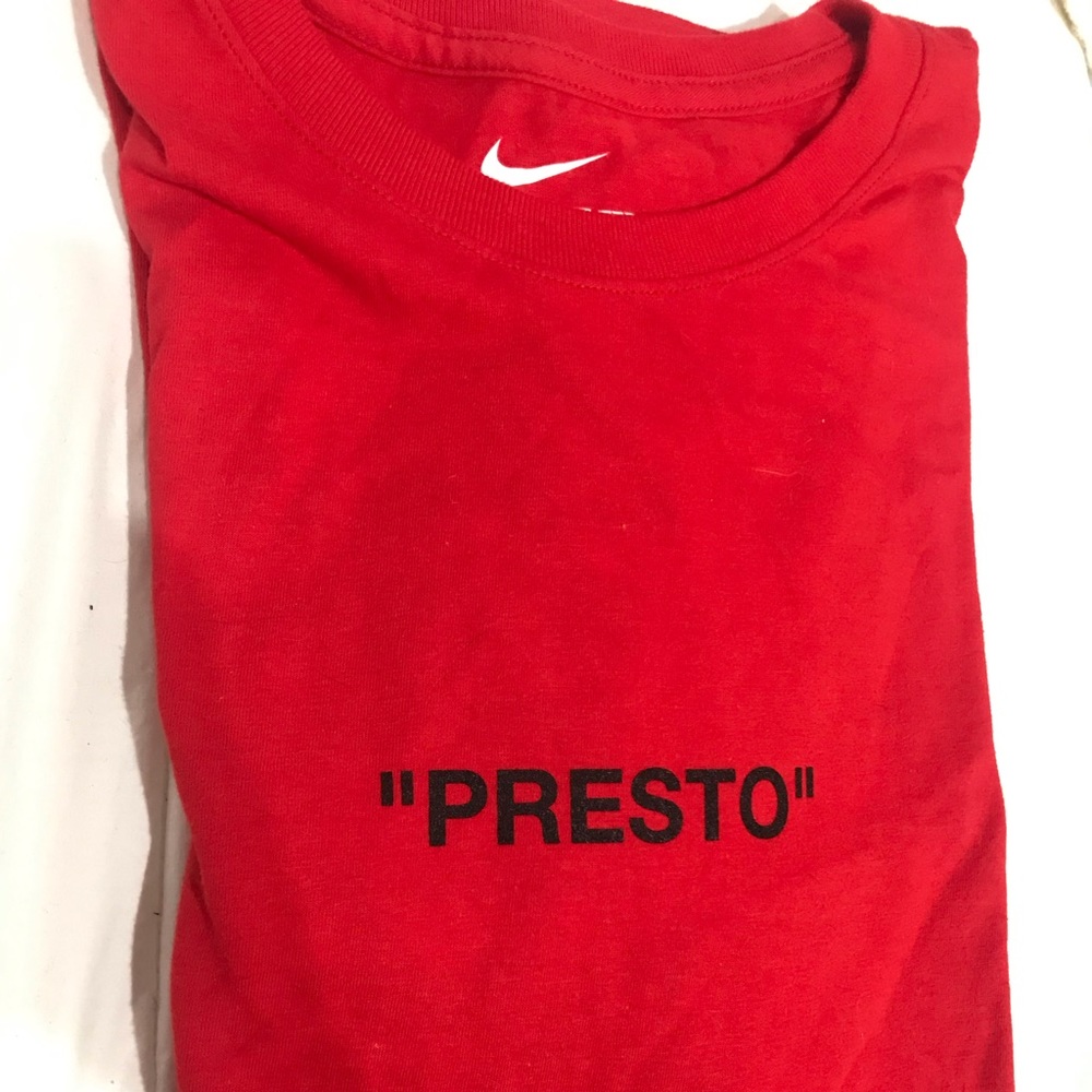 Nike off-white T shirt
